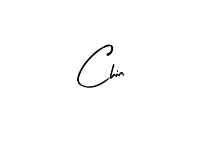 Design your own signature with our free online signature maker. With this signature software, you can create a handwritten (Arty Signature) signature for name Chin. Chin signature style 8 images and pictures png