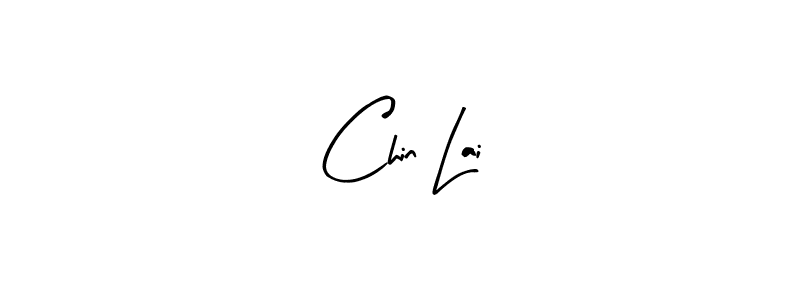 Use a signature maker to create a handwritten signature online. With this signature software, you can design (Arty Signature) your own signature for name Chin Lai. Chin Lai signature style 8 images and pictures png