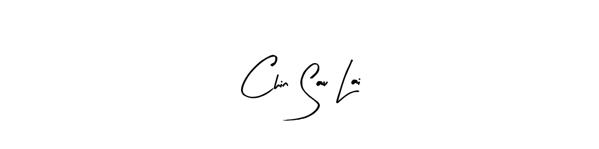 Chin Sau Lai stylish signature style. Best Handwritten Sign (Arty Signature) for my name. Handwritten Signature Collection Ideas for my name Chin Sau Lai. Chin Sau Lai signature style 8 images and pictures png