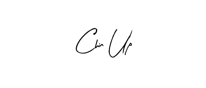 if you are searching for the best signature style for your name Chin Up. so please give up your signature search. here we have designed multiple signature styles  using Arty Signature. Chin Up signature style 8 images and pictures png