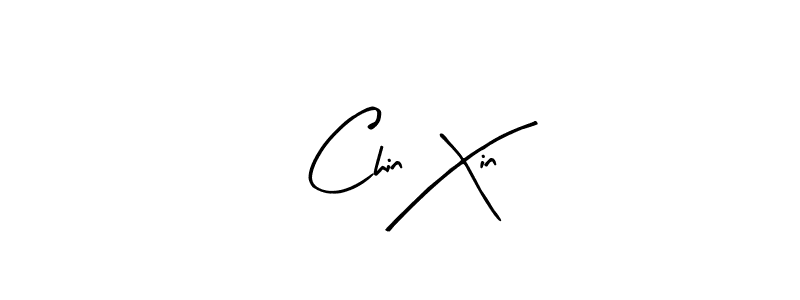 Chin Xin stylish signature style. Best Handwritten Sign (Arty Signature) for my name. Handwritten Signature Collection Ideas for my name Chin Xin. Chin Xin signature style 8 images and pictures png