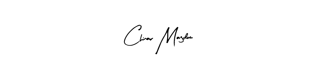 Use a signature maker to create a handwritten signature online. With this signature software, you can design (Arty Signature) your own signature for name Chinar Magdum. Chinar Magdum signature style 8 images and pictures png