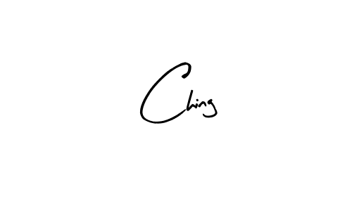 Use a signature maker to create a handwritten signature online. With this signature software, you can design (Arty Signature) your own signature for name Ching. Ching signature style 8 images and pictures png