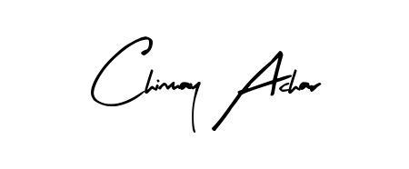 Upgrade your professional image with Chinmay Achar signature created with Arty Signature font. Fast, free, and watermark-free download. Chinmay Achar signature style 8 images and pictures png