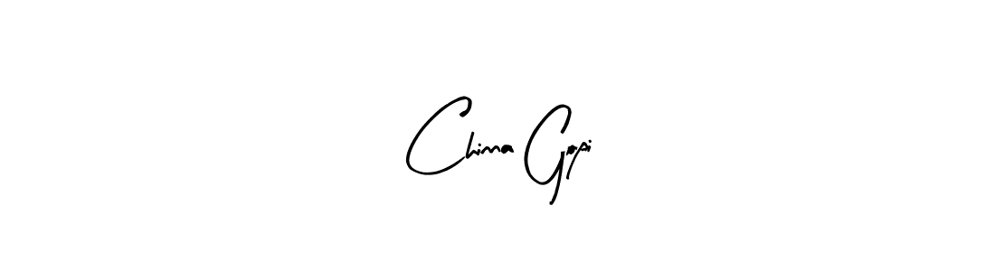 How to make Chinna Gopi signature? Arty Signature is a professional autograph style. Create handwritten signature for Chinna Gopi name. Chinna Gopi signature style 8 images and pictures png