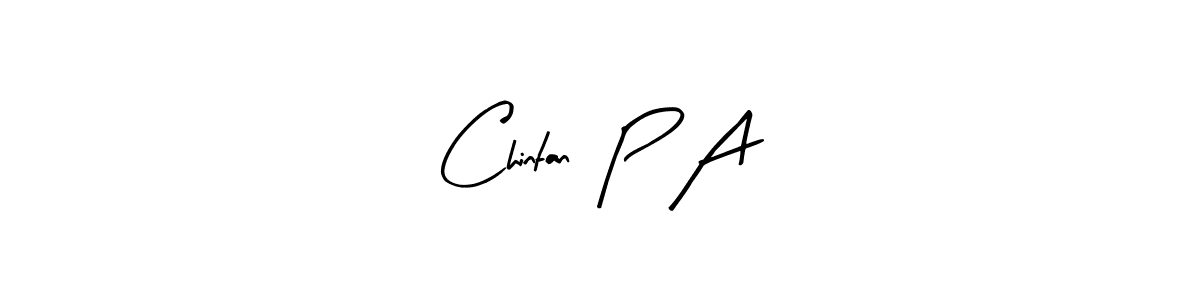 Chintan  P A stylish signature style. Best Handwritten Sign (Arty Signature) for my name. Handwritten Signature Collection Ideas for my name Chintan  P A. Chintan  P A signature style 8 images and pictures png