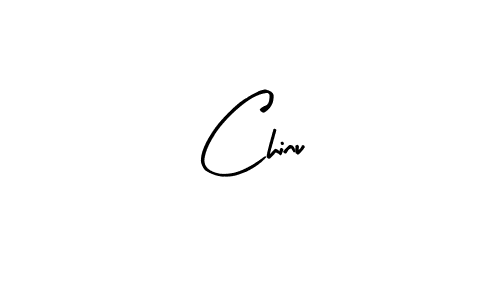 Use a signature maker to create a handwritten signature online. With this signature software, you can design (Arty Signature) your own signature for name Chinu. Chinu signature style 8 images and pictures png