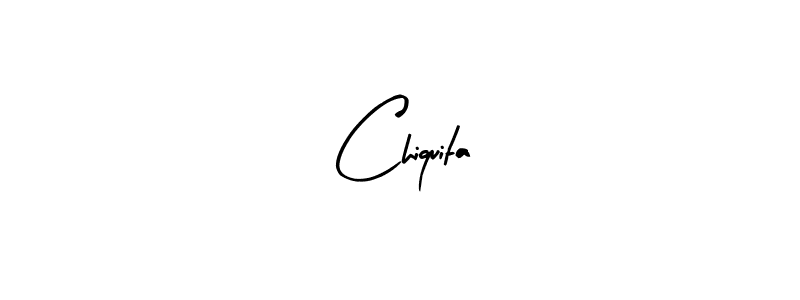 Create a beautiful signature design for name Chiquita. With this signature (Arty Signature) fonts, you can make a handwritten signature for free. Chiquita signature style 8 images and pictures png