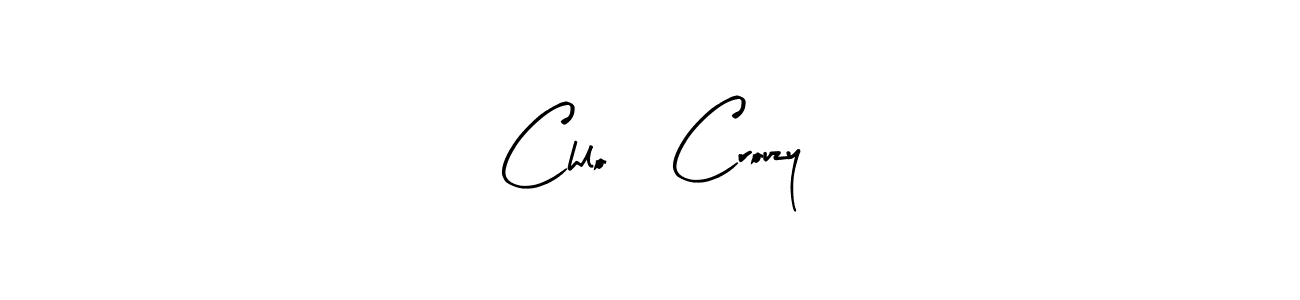 How to make Chloé Crouzy signature? Arty Signature is a professional autograph style. Create handwritten signature for Chloé Crouzy name. Chloé Crouzy signature style 8 images and pictures png