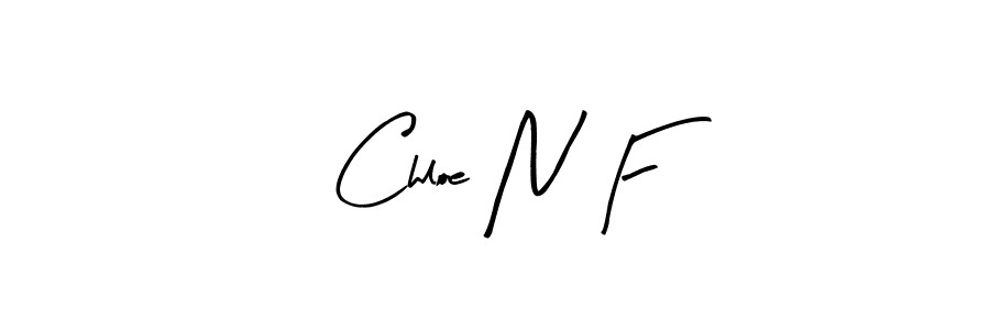 Use a signature maker to create a handwritten signature online. With this signature software, you can design (Arty Signature) your own signature for name Chloe N F. Chloe N F signature style 8 images and pictures png