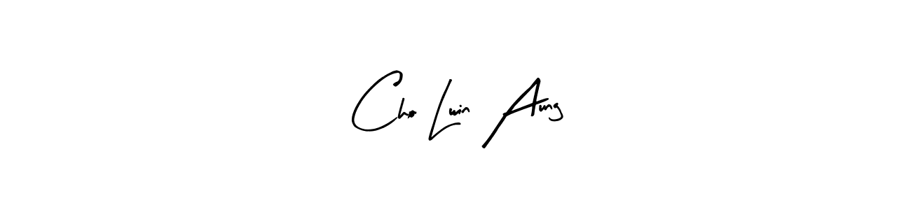Make a short Cho Lwin Aung signature style. Manage your documents anywhere anytime using Arty Signature. Create and add eSignatures, submit forms, share and send files easily. Cho Lwin Aung signature style 8 images and pictures png