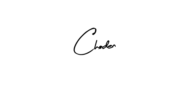 Once you've used our free online signature maker to create your best signature Arty Signature style, it's time to enjoy all of the benefits that Choden name signing documents. Choden signature style 8 images and pictures png