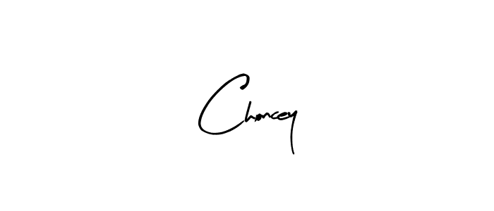 Make a beautiful signature design for name Choncey. With this signature (Arty Signature) style, you can create a handwritten signature for free. Choncey signature style 8 images and pictures png