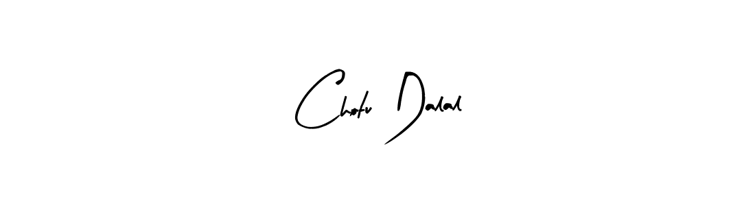 How to make Chotu Dalal name signature. Use Arty Signature style for creating short signs online. This is the latest handwritten sign. Chotu Dalal signature style 8 images and pictures png