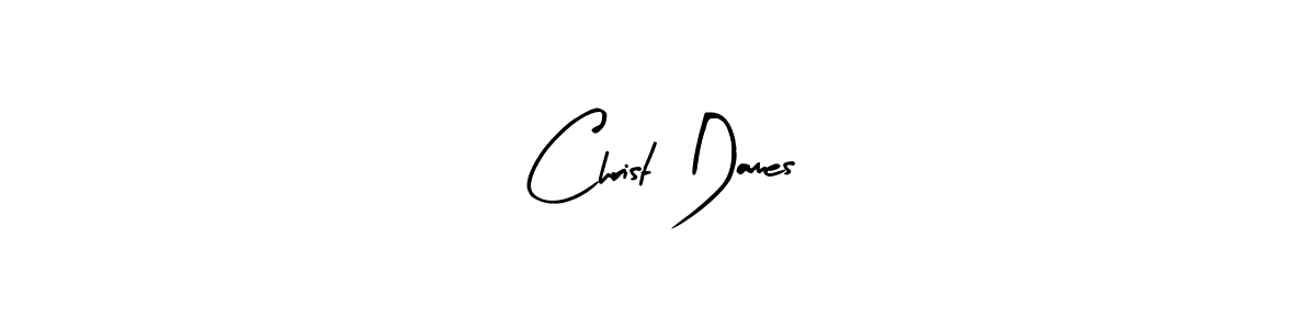 How to make Christ Dames signature? Arty Signature is a professional autograph style. Create handwritten signature for Christ Dames name. Christ Dames signature style 8 images and pictures png