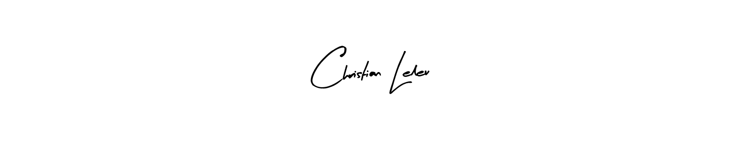 Use a signature maker to create a handwritten signature online. With this signature software, you can design (Arty Signature) your own signature for name Christian Leleu. Christian Leleu signature style 8 images and pictures png