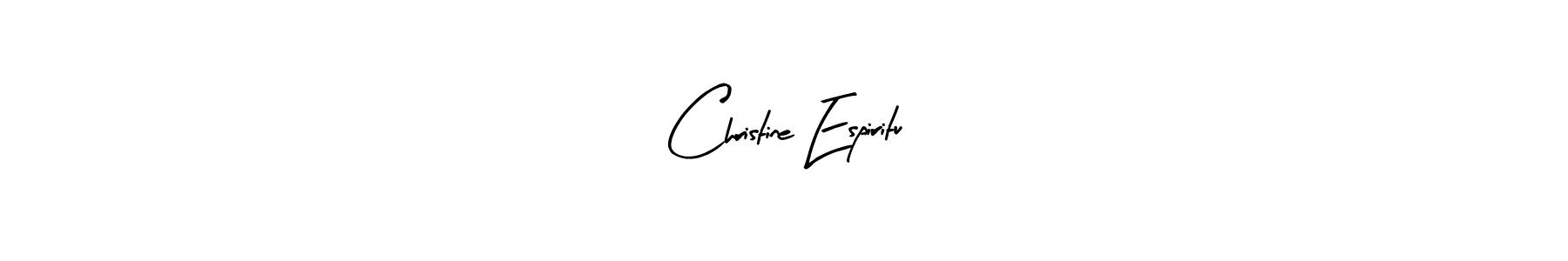 How to make Christine Espiritu signature? Arty Signature is a professional autograph style. Create handwritten signature for Christine Espiritu name. Christine Espiritu signature style 8 images and pictures png