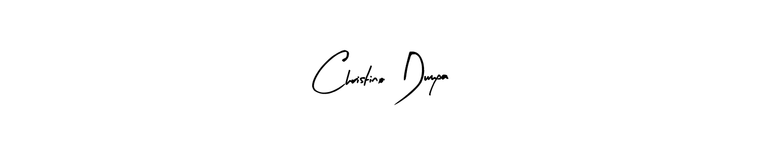 You can use this online signature creator to create a handwritten signature for the name Christino Dumpa. This is the best online autograph maker. Christino Dumpa signature style 8 images and pictures png