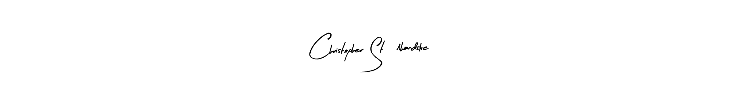 Make a beautiful signature design for name Christopher Stålhandske. With this signature (Arty Signature) style, you can create a handwritten signature for free. Christopher Stålhandske signature style 8 images and pictures png