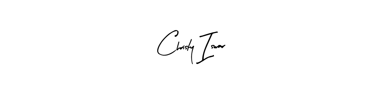 Once you've used our free online signature maker to create your best signature Arty Signature style, it's time to enjoy all of the benefits that Christy Iswar name signing documents. Christy Iswar signature style 8 images and pictures png