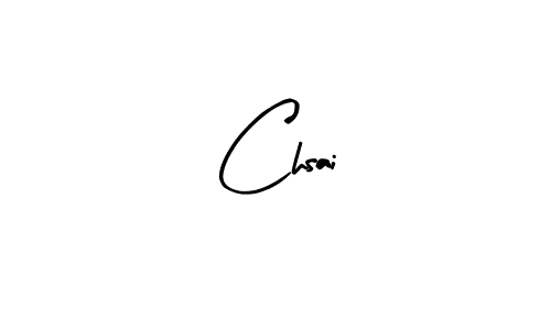 Make a beautiful signature design for name Chsai. With this signature (Arty Signature) style, you can create a handwritten signature for free. Chsai signature style 8 images and pictures png