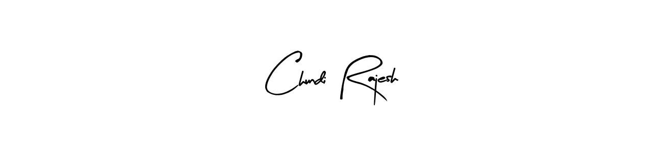 You can use this online signature creator to create a handwritten signature for the name Chundi Rajesh. This is the best online autograph maker. Chundi Rajesh signature style 8 images and pictures png