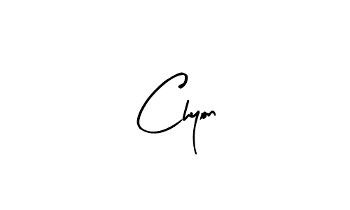 How to make Chyon name signature. Use Arty Signature style for creating short signs online. This is the latest handwritten sign. Chyon signature style 8 images and pictures png