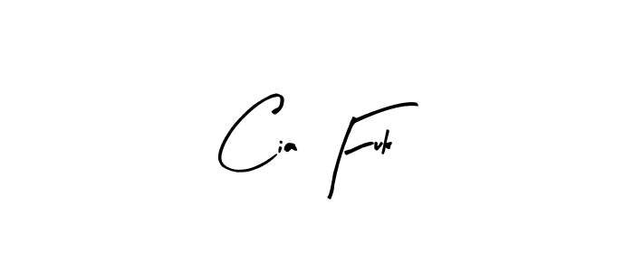 Arty Signature is a professional signature style that is perfect for those who want to add a touch of class to their signature. It is also a great choice for those who want to make their signature more unique. Get Cia Fuk name to fancy signature for free. Cia Fuk signature style 8 images and pictures png