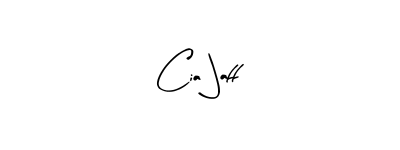 You should practise on your own different ways (Arty Signature) to write your name (Cia Jaff) in signature. don't let someone else do it for you. Cia Jaff signature style 8 images and pictures png