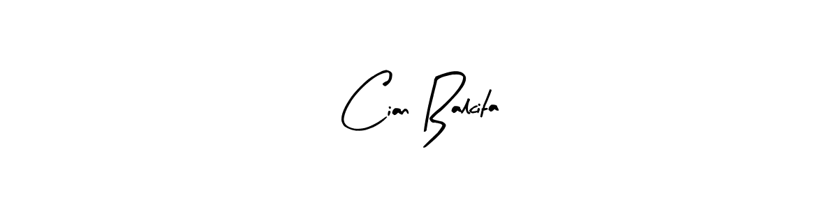 Make a beautiful signature design for name Cian Balcita. Use this online signature maker to create a handwritten signature for free. Cian Balcita signature style 8 images and pictures png