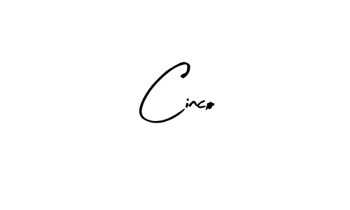 Design your own signature with our free online signature maker. With this signature software, you can create a handwritten (Arty Signature) signature for name Cinco. Cinco signature style 8 images and pictures png
