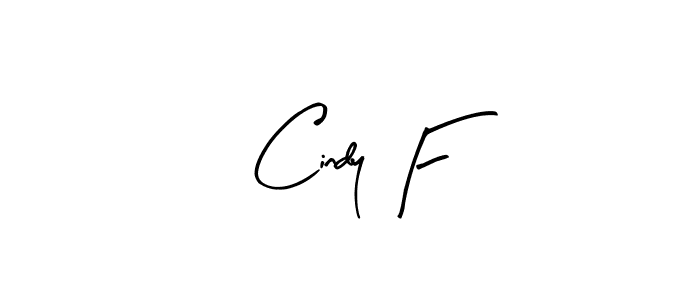 Similarly Arty Signature is the best handwritten signature design. Signature creator online .You can use it as an online autograph creator for name Cindy F. Cindy F signature style 8 images and pictures png