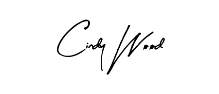 A modern signature idea for name Cindy Wood using Arty Signature font. Clean strokes and elegant curves make it stand out instantly. Cindy Wood signature style 8 images and pictures png