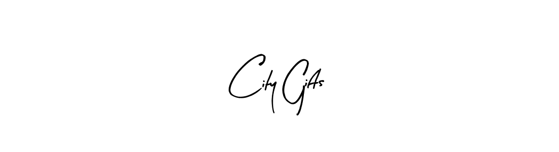 Make a beautiful signature design for name City Gifts . With this signature (Arty Signature) style, you can create a handwritten signature for free. City Gifts  signature style 8 images and pictures png