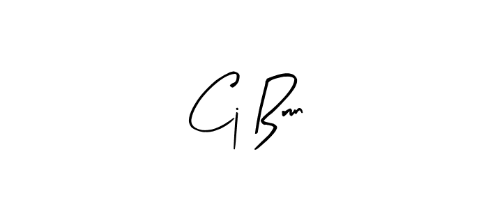 Design your own signature with our free online signature maker. With this signature software, you can create a handwritten (Arty Signature) signature for name Cj Brun. Cj Brun signature style 8 images and pictures png