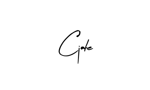 Create a beautiful signature design for name Cjate. With this signature (Arty Signature) fonts, you can make a handwritten signature for free. Cjate signature style 8 images and pictures png