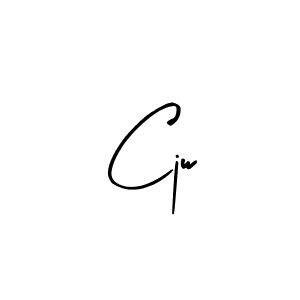 Also we have Cjw name is the best signature style. Create professional handwritten signature collection using Arty Signature autograph style. Cjw signature style 8 images and pictures png