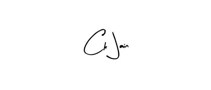 Create a beautiful signature design for name Ck Jain. With this signature (Arty Signature) fonts, you can make a handwritten signature for free. Ck Jain signature style 8 images and pictures png
