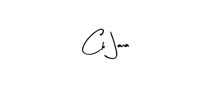 Make a beautiful signature design for name Ck Jana. With this signature (Arty Signature) style, you can create a handwritten signature for free. Ck Jana signature style 8 images and pictures png