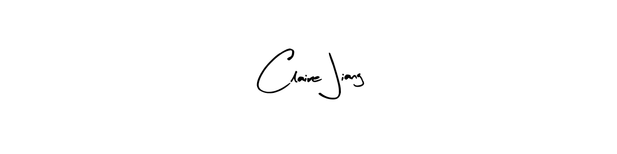 if you are searching for the best signature style for your name Claire Jiang. so please give up your signature search. here we have designed multiple signature styles  using Arty Signature. Claire Jiang signature style 8 images and pictures png