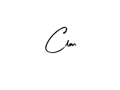 Create a beautiful signature design for name Clan. With this signature (Arty Signature) fonts, you can make a handwritten signature for free. Clan signature style 8 images and pictures png