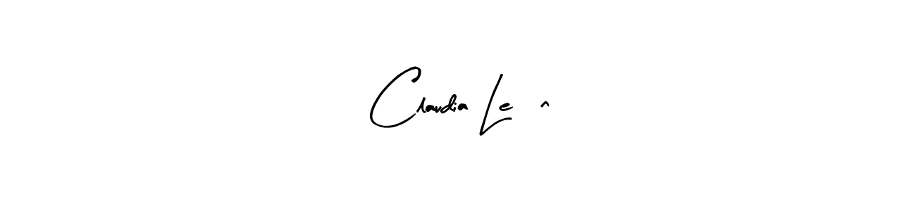 Similarly Arty Signature is the best handwritten signature design. Signature creator online .You can use it as an online autograph creator for name Claudia LeÓn. Claudia LeÓn signature style 8 images and pictures png