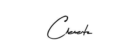 Discover how Clementz looks in an executive cursive font (Arty Signature). Perfect for legal documents, invoices, and certificates. Clementz signature style 8 images and pictures png