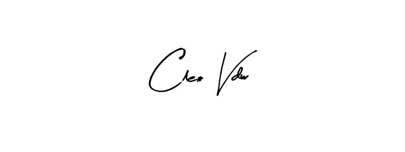 Use a signature maker to create a handwritten signature online. With this signature software, you can design (Arty Signature) your own signature for name Cleo Vdw. Cleo Vdw signature style 8 images and pictures png