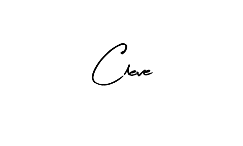 The best way (Arty Signature) to make a short signature is to pick only two or three words in your name. The name Cleve include a total of six letters. For converting this name. Cleve signature style 8 images and pictures png