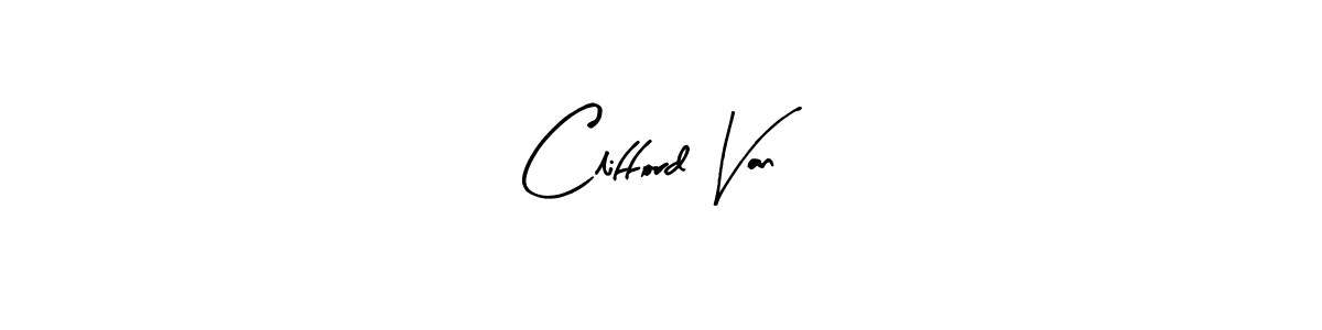 Make a beautiful signature design for name Clifford Van. Use this online signature maker to create a handwritten signature for free. Clifford Van signature style 8 images and pictures png