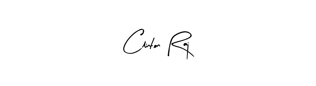 Design your own signature with our free online signature maker. With this signature software, you can create a handwritten (Arty Signature) signature for name Clinton Raj. Clinton Raj signature style 8 images and pictures png