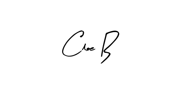 Create a beautiful signature design for name Cloe B. With this signature (Arty Signature) fonts, you can make a handwritten signature for free. Cloe B signature style 8 images and pictures png