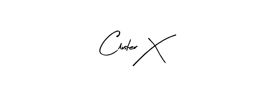How to Draw Cluster X signature style? Arty Signature is a latest design signature styles for name Cluster X. Cluster X signature style 8 images and pictures png