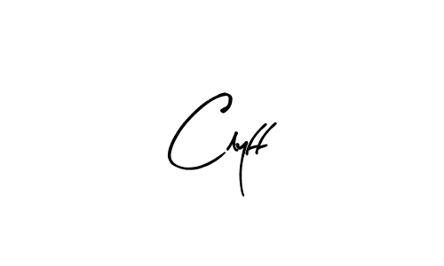 Make a beautiful signature design for name Clyff. Use this online signature maker to create a handwritten signature for free. Clyff signature style 8 images and pictures png